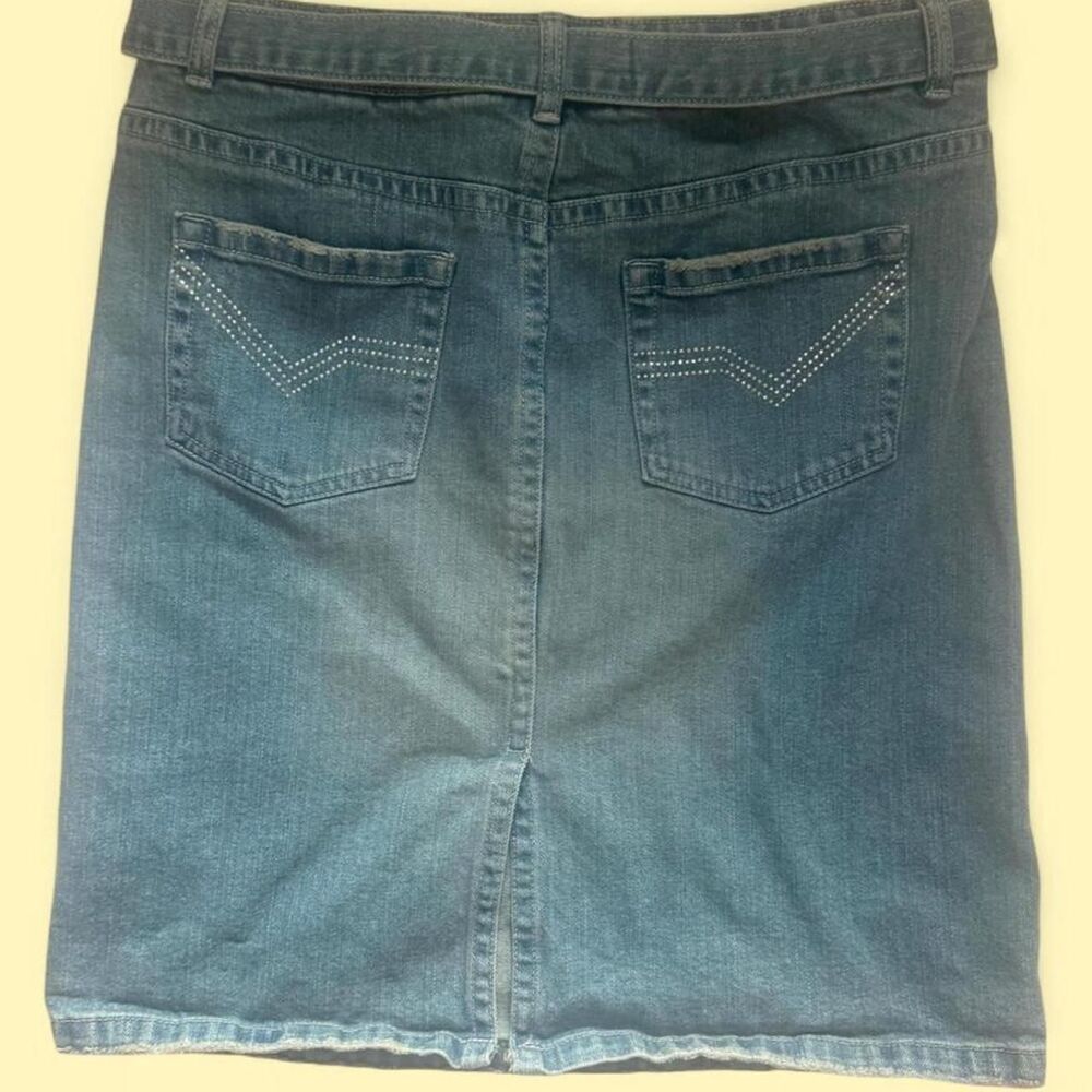 Early 00’s Route 66 Denim Midi